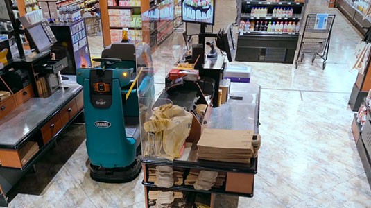 T380AMR Robotic Floor Scrubber